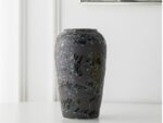 Lotus vase – Sort – 29cm – Keramik – House of Sander Dekoration 5