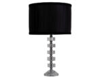 Hortensia bordlampe – Klar- Sort – Glas – House of Sander Lamper 4