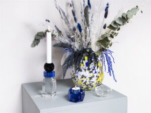Maia vase – Blå – Glas – House of Sander Dekoration 2