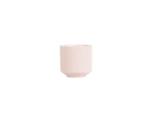 Kera mønsterpræget urtepotteskjuler – Lyserød – Keramik – House of Sander Dekoration 5