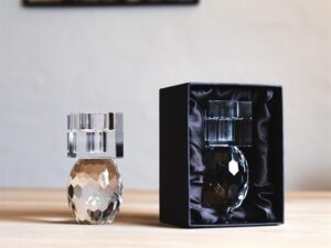 Bellis lysestage – klar – Glas – House of Sander Dekoration 2