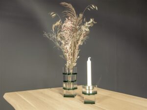 Flora vase – Grøn – Glas – House of Sander Dekoration 2