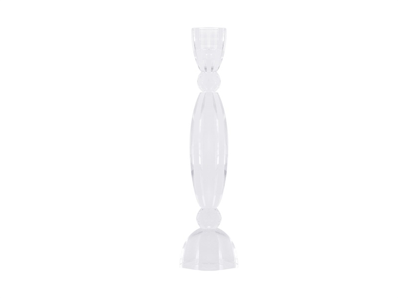 Anemone lysestage – klar 26 cm – Glas – House of Sander Dekoration 2