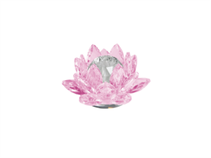 Snerle lysestage – pink – Glas – House of Sander Dekoration 4
