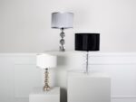 Hortensia bordlampe – Klar- Sort – Glas – House of Sander Lamper 5