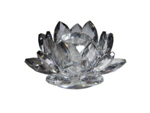 Camellia lysestage – klar – Glas – House of Sander Dekoration 12