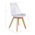 Molde Spisebordsstol – Hvid – House Nordic Spisebordsstole 11