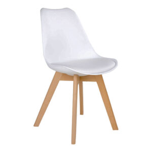 Molde Spisebordsstol – Hvid – House Nordic Spisebordsstole