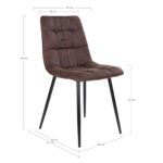 Middelfart Spisebordsstol – Brun – House Nordic Spisebordsstole 11