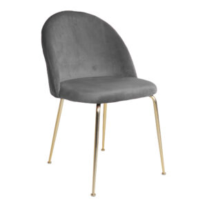 Geneve Velour Spisebordsstol – Blå – House Nordic Spisebordsstole 13