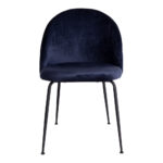 Geneve Velour Spisebordsstol – Blå – House Nordic Spisebordsstole 9