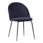 Geneve Velour Spisebordsstol – Blå – House Nordic Spisebordsstole 7
