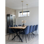Porto Spisebordsstol – Blå – House Nordic Spisebordsstole 8