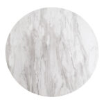 Bolzano Sofabord m. marmor look – Ø70 cm – Hvid – House Nordic Sofaborde 9