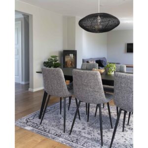 Algarve Lampeskærm – Ø60 cm – Sort – House Nordic Lamper 2
