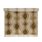 BLOOMINGVILLE Isadora gulvtæppe, rektangulær – natur bomuld (200×140) - Kategori: Stilfulde plaids og tæpper 4 BLOOMINGVILLE Isadora gulvtæppe, rektangulær - natur bomuld (200x140)