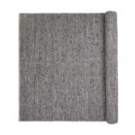 BROSTE COPENHAGEN Thomas gulvtæppe – grå uld/viscose, rektangulær (200×140) - Kategori: Stilfulde plaids og tæpper 4 BROSTE COPENHAGEN Thomas gulvtæppe - grå uld/viscose, rektangulær (200x140)