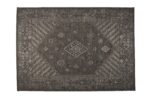 DUTCHBONE Devon guldtæppe, rektangulær – trækul grøn uld (200×300) - Kategori: Stilfulde plaids og tæpper 4 DUTCHBONE Devon guldtæppe, rektangulær - trækul grøn uld (200x300)