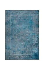 DUTCHBONE Robust gulvtæppe, rektangulær – Ocean blå bomuld, polyester, viskose (200X300) - Kategori: 4 DUTCHBONE Robust gulvtæppe, rektangulær - Ocean blå bomuld, polyester, viskose (200X300)
