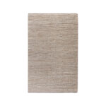 HOUSE NORDIC Avadi gulvtæppe, rektangulær - natur/råhvid jute/uld/bomuld (160x230)