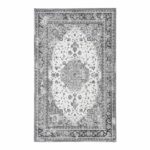 HOUSE NORDIC Havana dørmåtte, rektangulær – hvid og sort chenille polyester (50×80) - Kategori: Stilfulde plaids og tæpper 4 HOUSE NORDIC Havana dørmåtte, rektangulær - hvid og sort chenille polyester (50x80)