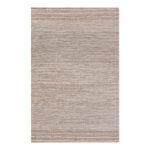 HOUSE NORDIC Malda gulvtæppe, rektangulær - natur/råhvid jute/bomuld (200x300)