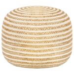 Håndlavet puf 45 x 30 jute - Kategori: 4 Håndlavet puf 45 x 30 jute