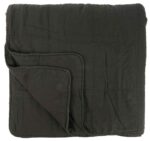 IB LAURSEN quilt sengetæppe – antracitgrå bomuld, dobbelt (240×240) - Kategori: 4 IB LAURSEN quilt sengetæppe - antracitgrå bomuld, dobbelt (240x240)