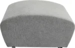 KARE DESIGN Lucca Grey puf til modul sofa, 76 cm – grå stof og PVC - Kategori: Komfortable og praktiske puffer 4 KARE DESIGN Lucca Grey puf til modul sofa, 76 cm - grå stof og PVC