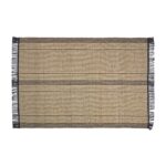 LAFORMA Brunilda gulvtæppe – brun/sort søgræs/uld/bomuld (160×230) - Kategori: 4 LAFORMA Brunilda gulvtæppe - brun/sort søgræs/uld/bomuld (160x230)