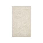 LAFORMA Sicali gulvtæppe, rektangulær – hvid jute og stof (160×230) - Kategori: Stilfulde plaids og tæpper 4 LAFORMA Sicali gulvtæppe, rektangulær - hvid jute og stof (160x230)