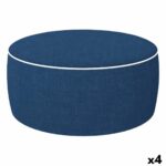 Oppustelig puf Aktive Marineblå Klassisk 53 x 23 x 53 cm (4 enheder) - Kategori: Komfortable og praktiske puffer 4 Oppustelig puf Aktive Marineblå Klassisk 53 x 23 x 53 cm (4 enheder)