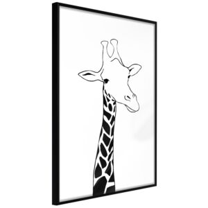 Plakat - Plaid Neck - 20 x 30 cm - Sort ramme