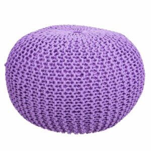 Puf Alexandra House Living Violet polystyren 45 x 30 x 45 cm