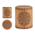Puf Mandala Brun MDF Kork (34 x 39 x 34 cm) - Kategori: 4 Puf Mandala Brun MDF Kork (34 x 39 x 34 cm)