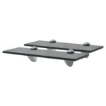 Svævehylder 2 stk. 30 x 20 cm 8 mm glas - Kategori: 4 Svævehylder 2 stk. 30 x 20 cm 8 mm glas