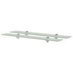 Svævehylder 2 stk. 70 x 20 cm 8 mm glas - Kategori: Stilfulde svævehylder 4 Svævehylder 2 stk. 70 x 20 cm 8 mm glas