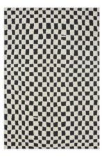 TEPPI Jung gulvtæppe m. mønster, rektangulær – sort polyester (200×290) - Kategori: Stilfulde plaids og tæpper 4 TEPPI Jung gulvtæppe m. mønster, rektangulær - sort polyester (200x290)