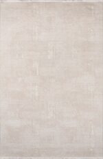TEPPI Leo Hall gulvtæppe, rektangulær - creme polypropylen/polyester (120x250)