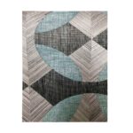 TEPPI WOOSONIL047 gulvtæppe m. mønster, rektangulær – multifarvet bomuld (160×230) - Kategori: Stilfulde plaids og tæpper 4 TEPPI WOOSONIL047 gulvtæppe m. mønster, rektangulær - multifarvet bomuld (160x230)