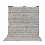 VENTURE DESIGN Ganga gulvtæppe - grå uld og bomuld (170x240)