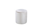 VENTURE DESIGN Limpen puf, m. opbevaring, cylinder - beige fløjl (Ø32)