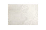 VENTURE DESIGN Nikita gulvtæppe, rektangulær – hvid polyester (290×200) - Kategori: Stilfulde plaids og tæpper 4 VENTURE DESIGN Nikita gulvtæppe, rektangulær - hvid polyester (290x200)