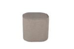 VENTURE DESIGN Piff puf, kvadratisk - beige bamsestof polyester (44x44)