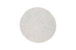 VIND COLLECTION Dahliawool gulvtæppe, rund – hvid uld (Ø200) - Kategori: Stilfulde plaids og tæpper 4 VIND COLLECTION Dahliawool gulvtæppe, rund - hvid uld (Ø200)
