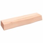Væghylde 40x10x6 cm ubehandlet massivt egetræ - Kategori: 4 Væghylde 40x10x6 cm ubehandlet massivt egetræ