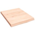 Væghylde 40x50x(2-4) cm ubehandlet massivt egetræ - Kategori: Egetræshylder til hjemmet 4 Væghylde 40x50x(2-4) cm ubehandlet massivt egetræ