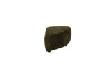 ZUIVER Hunter Sofa element Pie Puf, Højre - forest fløjl og plast