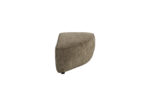 ZUIVER Hunter Sofa element Pie Puf, Højre - mos fløjl og plast