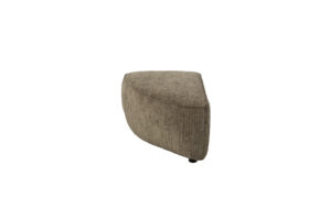 ZUIVER Hunter Sofa element Pie Puf, Venstre - mos fløjl og plast
